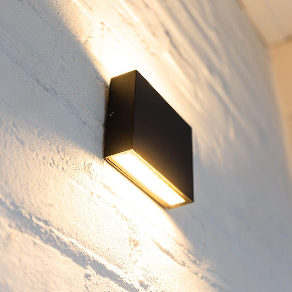 Hoftronic Otis S Wandleuchte 7W schwarz