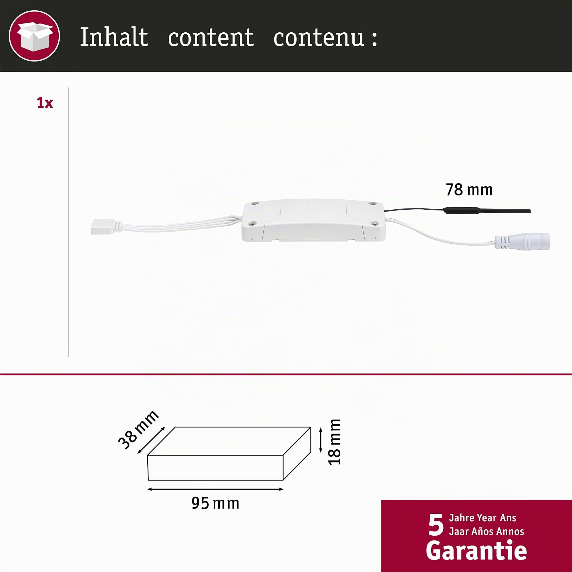 Paulmann MaxLED Tunable White Zigbee Controller 24V
