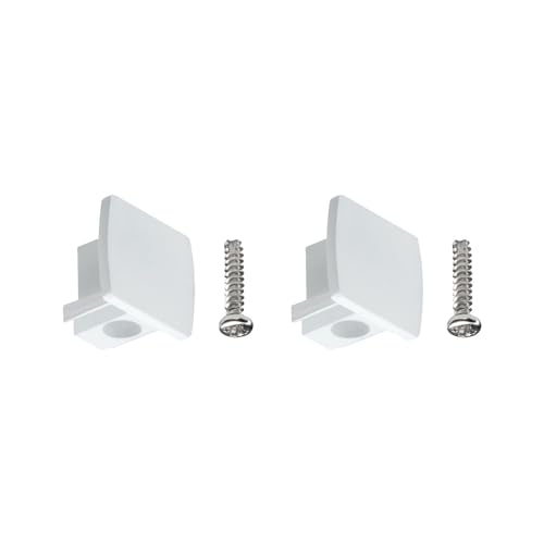 Paulmann URail 95497 Endkappe 2er-Set Weiß Schiene