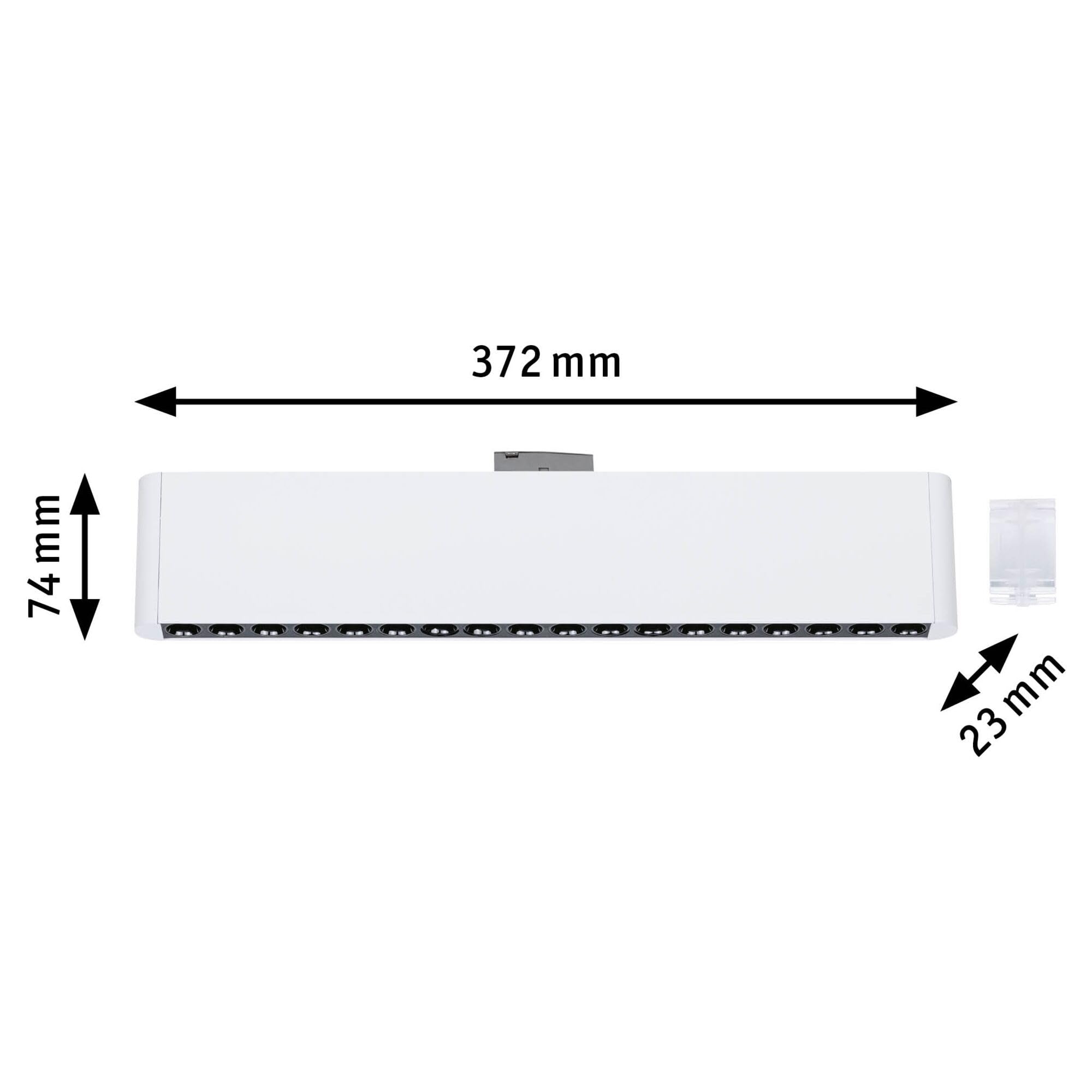 Paulmann URail 95713 Zelos Lightbar Signalweiß 3000K