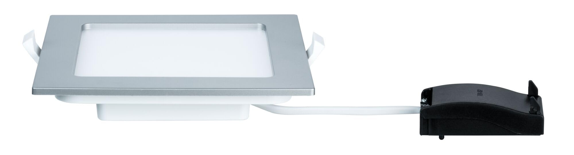 Paulmann LED Bad Einbaupanel 12W Eckig Chrom 4000K IP44