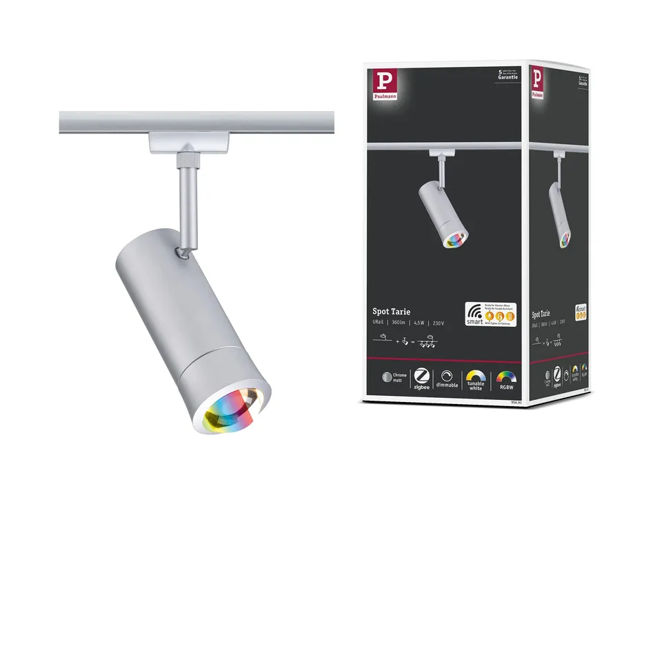 Paulmann URail 95691 Tarie Spot Chrom matt RGBW