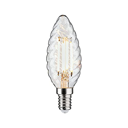 Paulmann 28707 LED Filament Kerze E14 4,7W Klar Warmweiß
