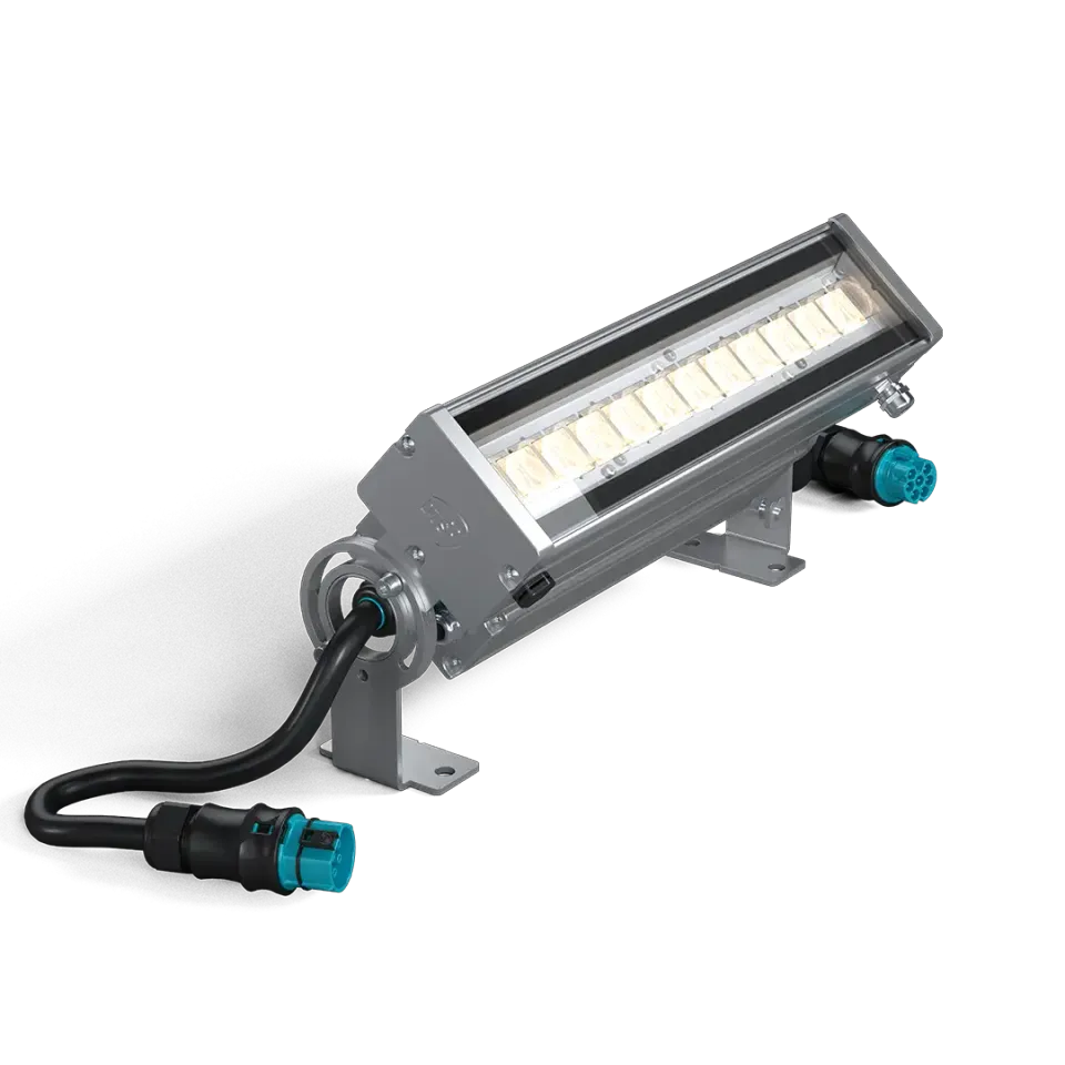 DTS Hi-Line S 30 WH LED Wandfluter IP65 Weiß