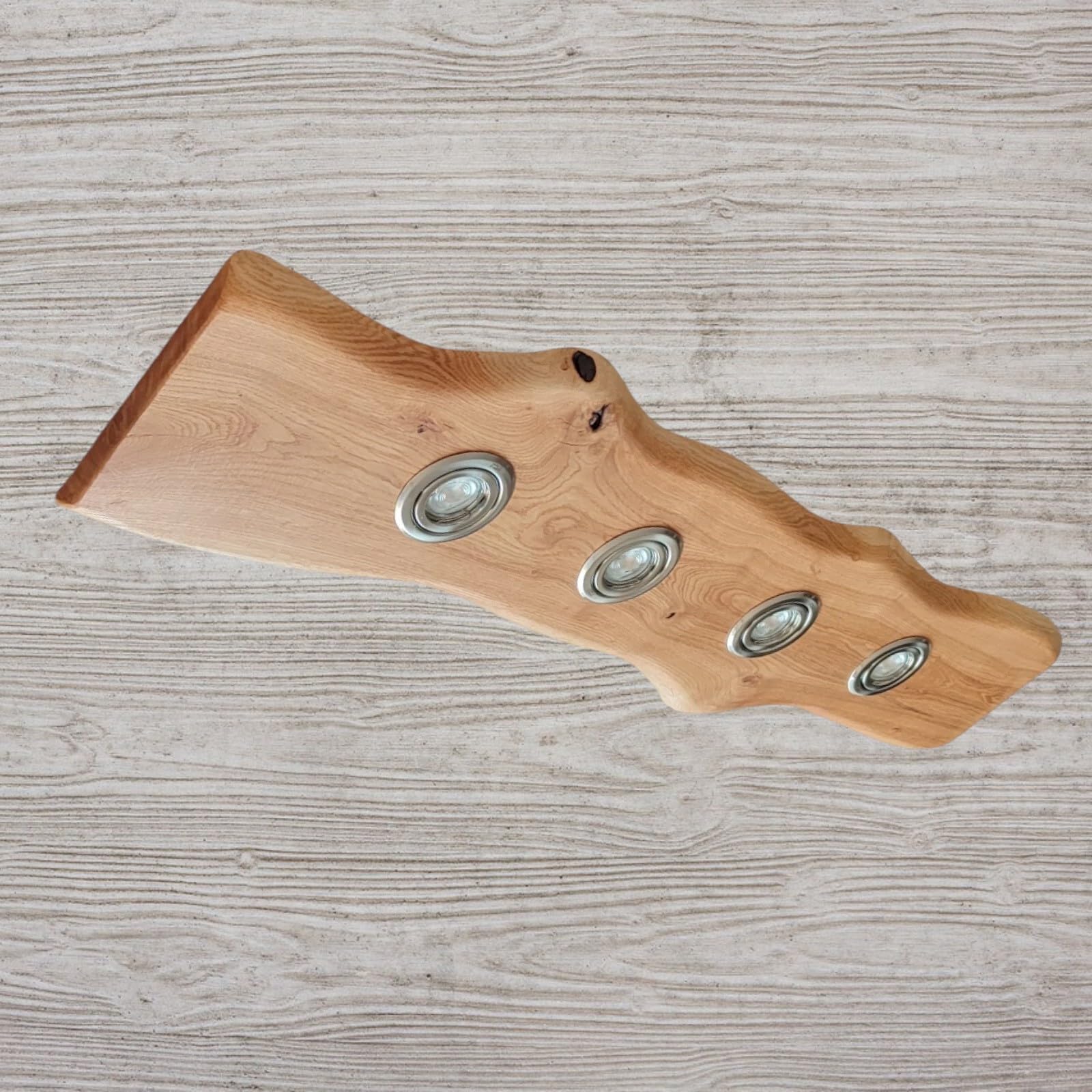 Friesenlicht Liksa Deckenlampe Wildeiche 80cm 3 Spots GU10