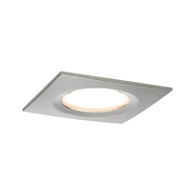 Paulmann Coin Slim 93890 Einbaustrahler eckig 3er-Set dimmbar