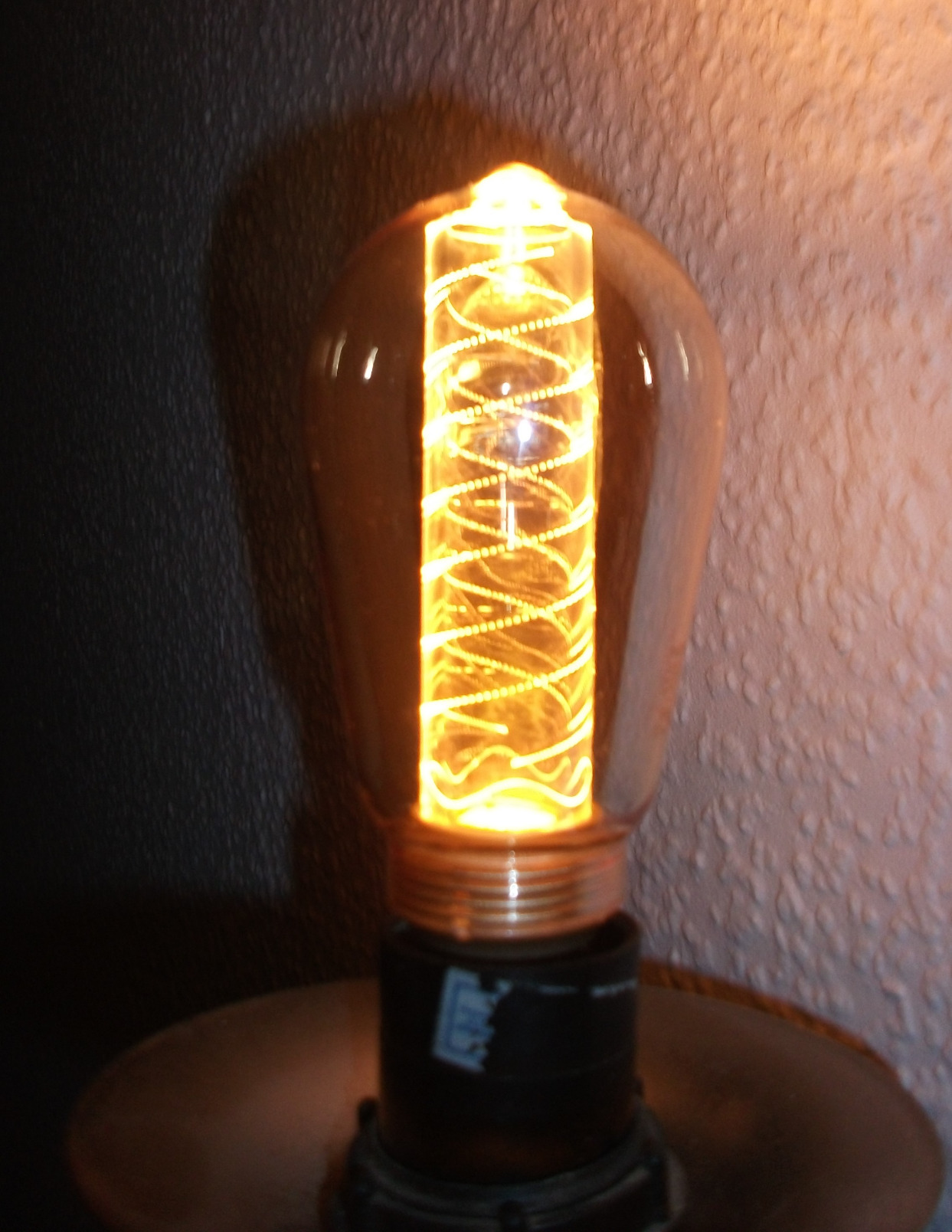 Paulmann InnerGlow 28829 ST64 LED-Birne E27 gold 1800K
