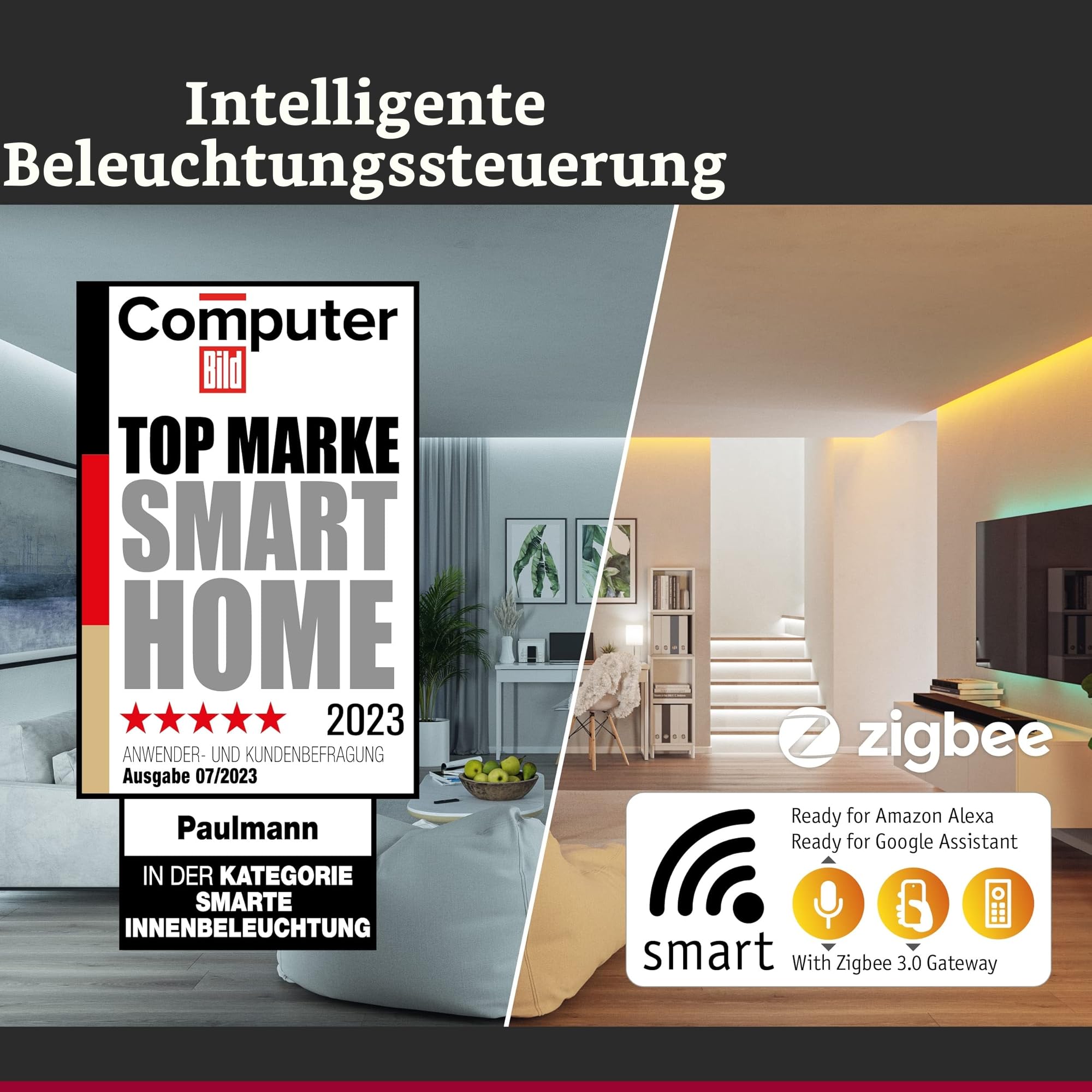 Paulmann Smik 50135 Zigbee Gateway Bridge weiß Steuerzentrale