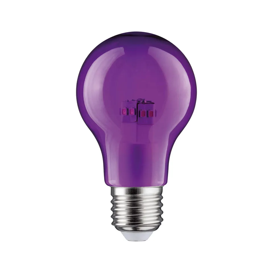 Paulmann 284.52 LED Lampe E27 Violett 1W