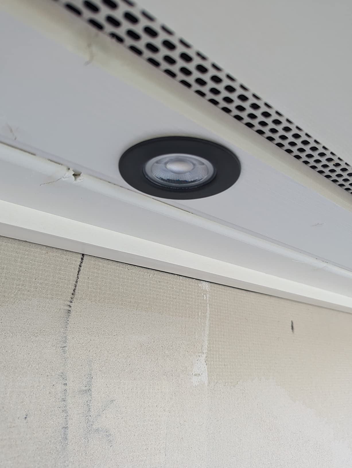Hoftronic Nola LED-Einbaustrahler weiß 3er-Set IP65