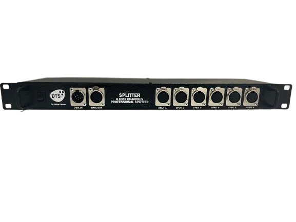DTS Splitter 6 Channels DMX-Verteiler