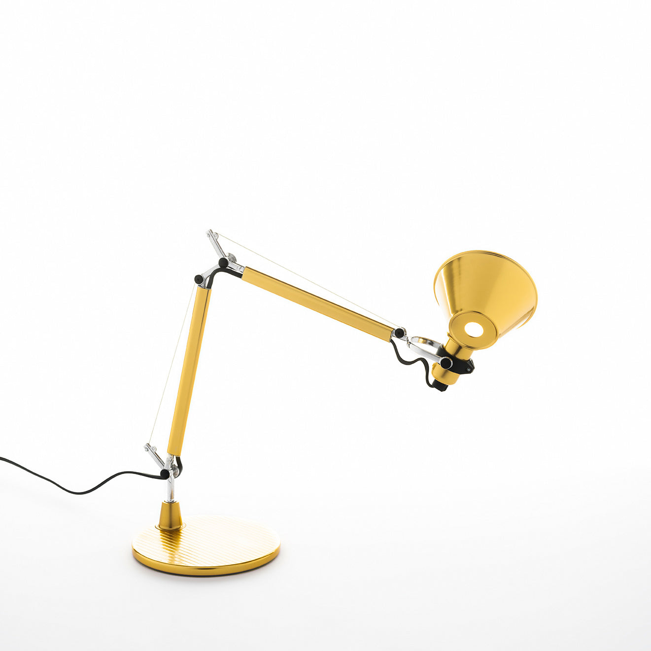 Artemide Tolomeo Micro Schreibtischleuchte Aluminium dimmbar