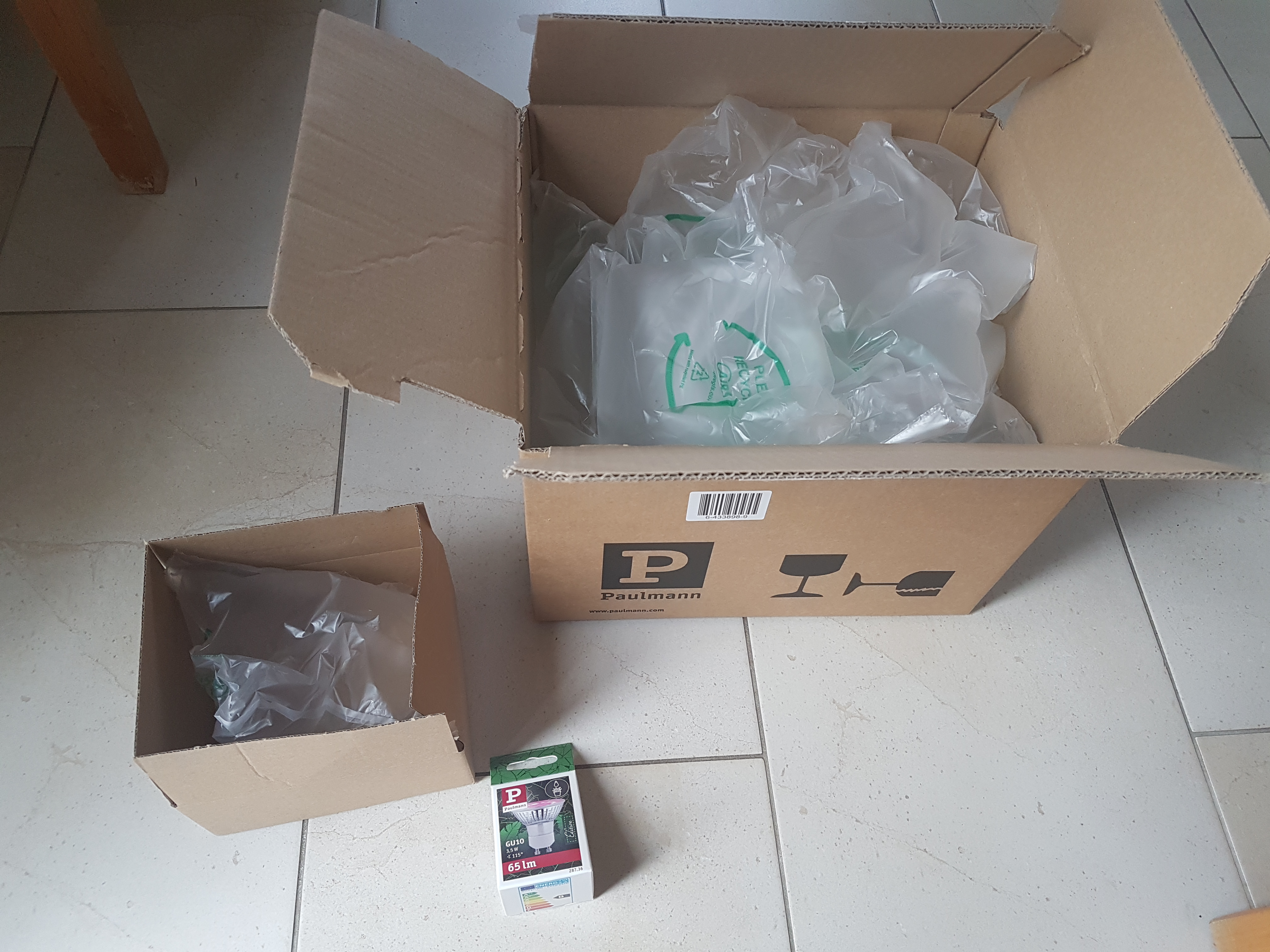 Paulmann 28736 LED-Pflanzenlampe GU10 Vollglas Wachstum