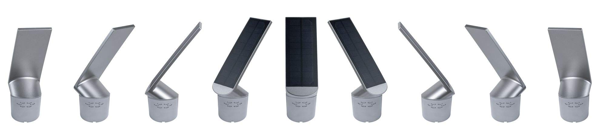 Paulmann Ilias 94260 Solar Wandleuchte Anthrazit warmweiß