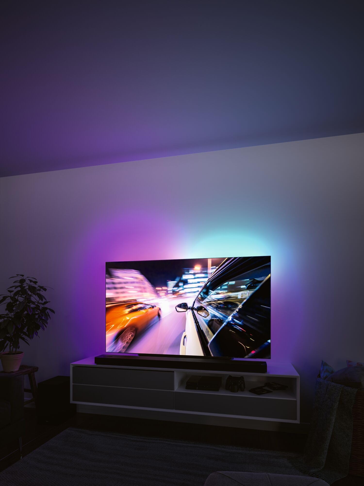 Paulmann 78881 Dynamic Rainbow LED-Stripe 2,4m RGB 65 Zoll
