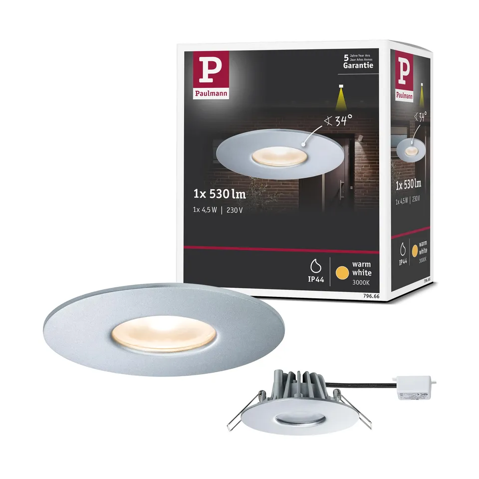Paulmann 79666 House Downlight Einbauleuchte IP44 4,4W