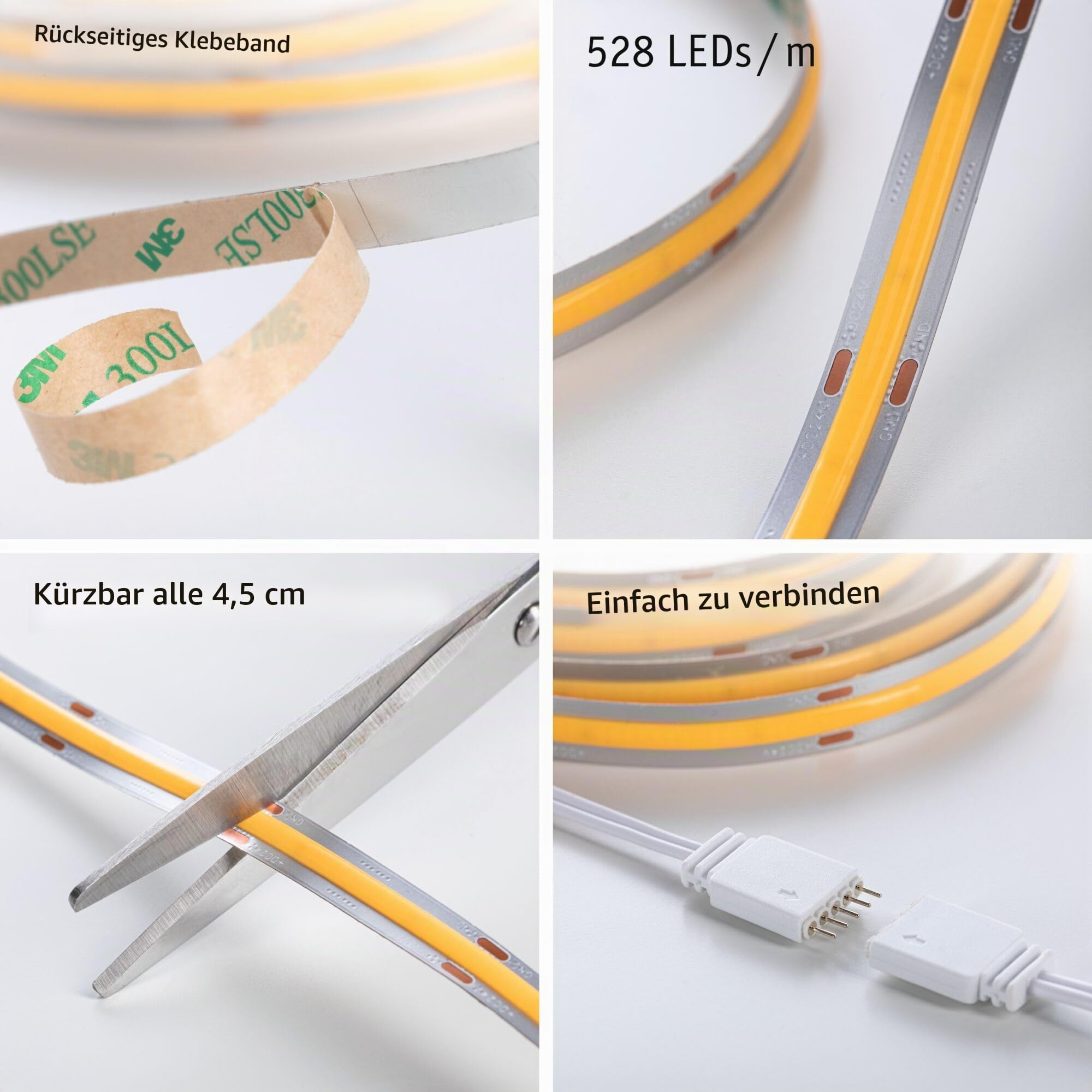 Paulmann MaxLED 71049 LED-Strip 3m Full-Line COB warmweiß