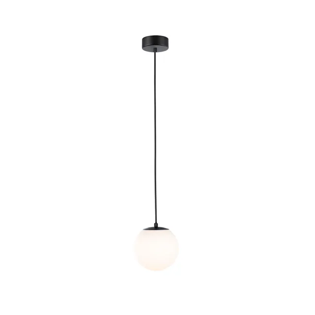 Paulmann Gove 71073 Bad-Pendelleuchte IP44 Schwarz 9W 3000K