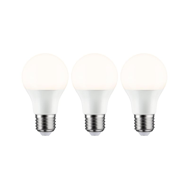 Paulmann LED-Birne E27 8W 806lm 2700K opal 3er-Pack