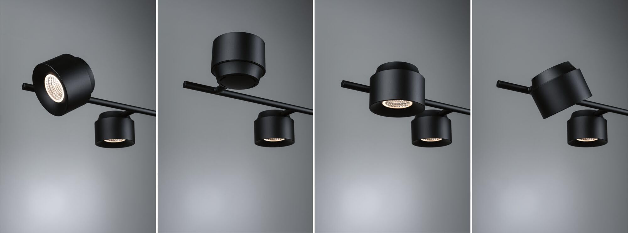 Paulmann Puric Pane 79784 LED-Pendelleuchte Schwarz Zigbee 2700K