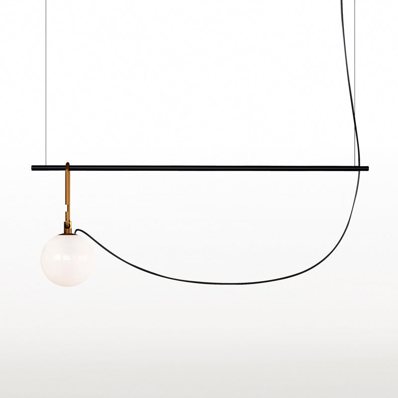 Artemide NH Pendelleuchte S1 14 Messing Glas