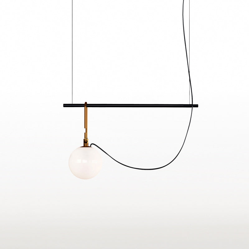 Artemide NH Pendelleuchte S1 14 Messing Glas