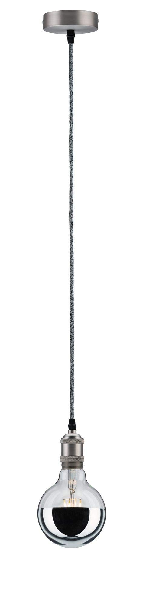 Paulmann Vintage 50322 Pendelleuchte E27 Grau-Nickel