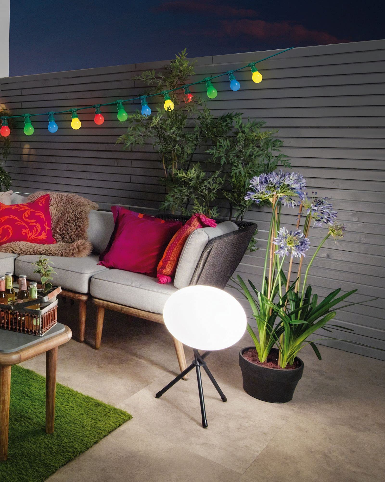 Paulmann 28528 LED Tropfen E27 rot schlagfest 2W