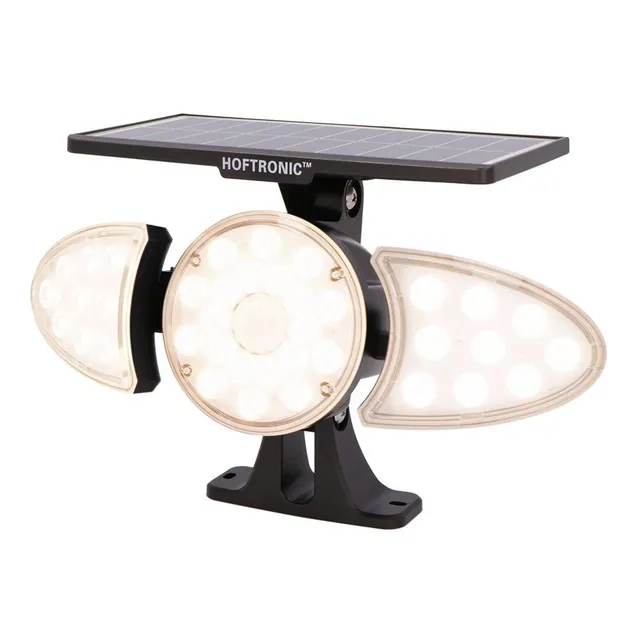 Hoftronic Fulco Solar Wandleuchte mit Bewegungsmelder 3000K