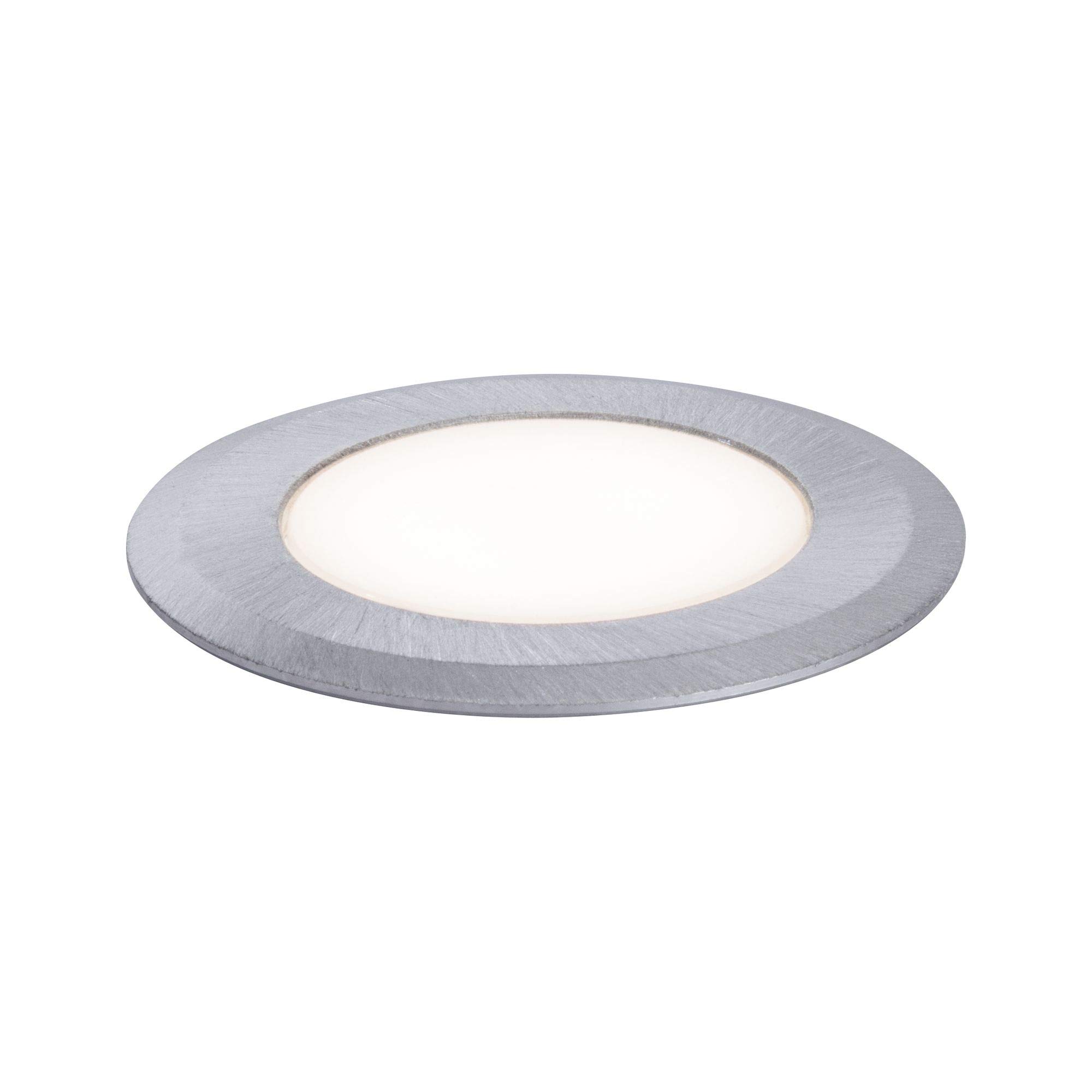 Paulmann 94365 Bodeneinbauleuchte Edelstahl rund warmweiß