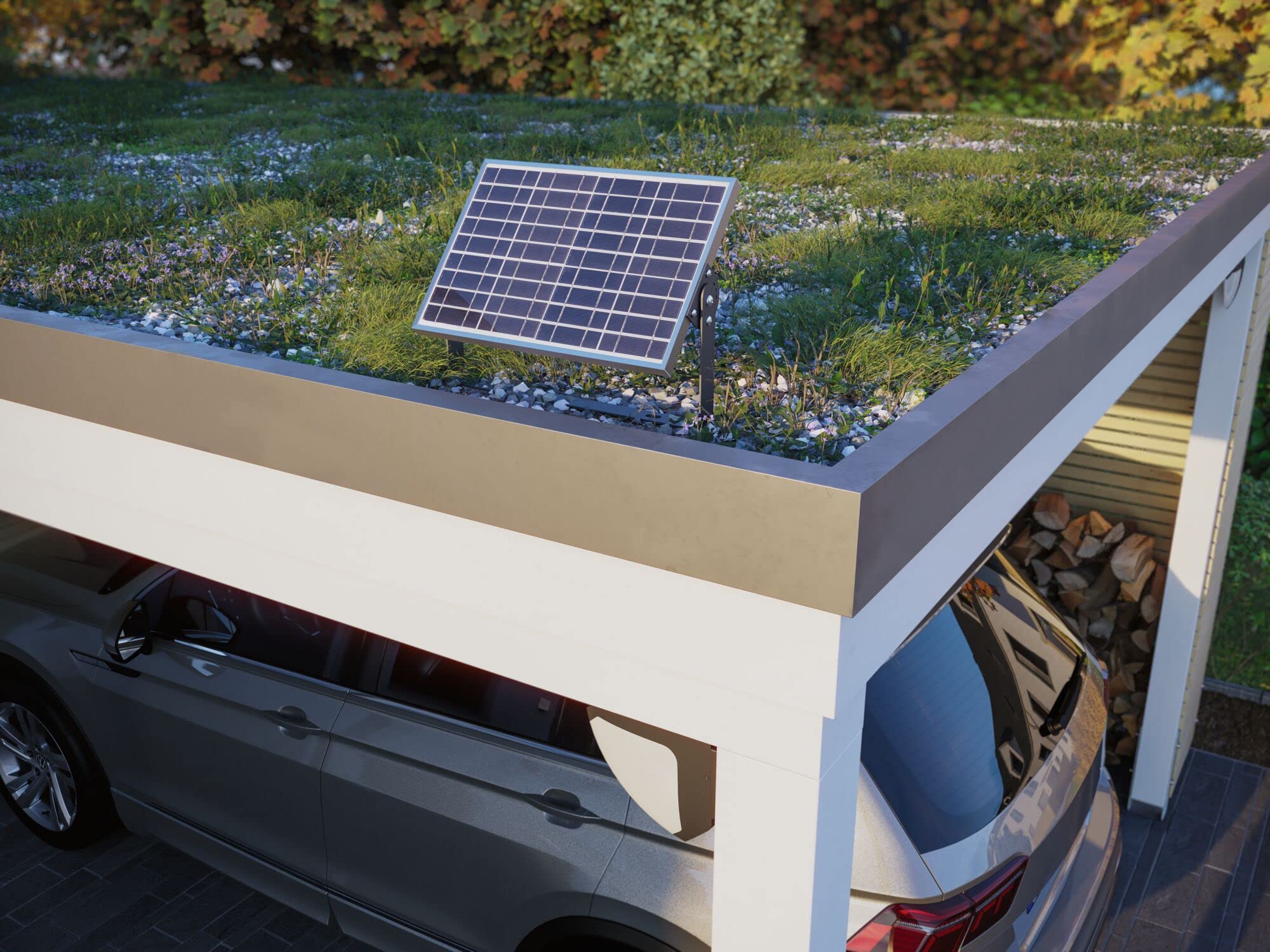 Paulmann Park Light 94551 Solarmodul IP65 Silber