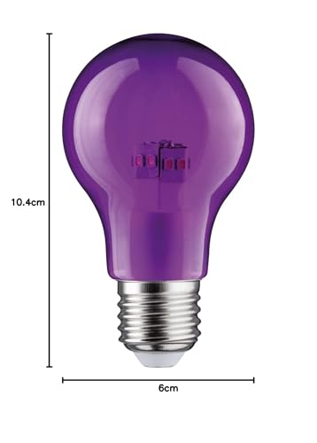 Paulmann 284.52 LED Lampe E27 Violett 1W