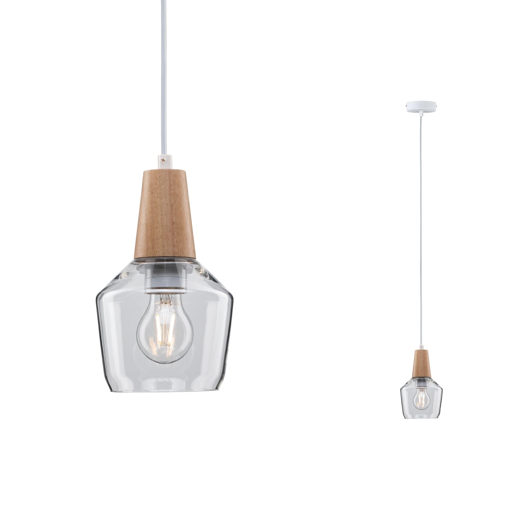 Paulmann Neordic 79745 Pendelleuchte Stoffkabel Scandi