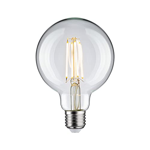 Paulmann 28957 Globe Filament G95 LED Lampe opal warmweiß