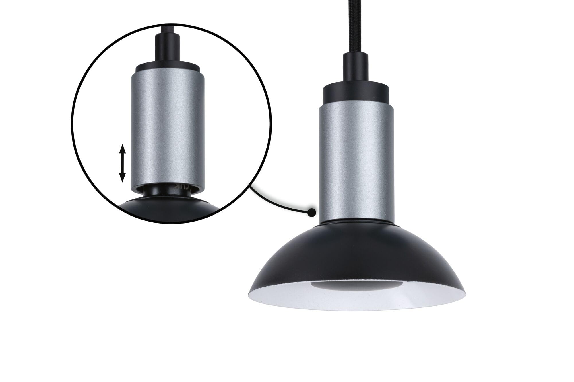 Paulmann Neordic Runa 79519 Pendelleuchte GU10 schwarz