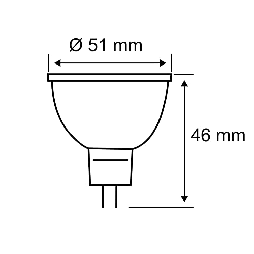 Paulmann 28466 LED Reflektorlampe GU5,3 6,5W warmweiß dimmbar