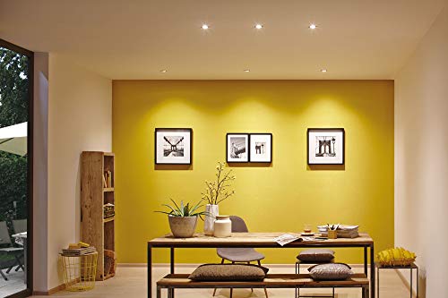 Paulmann Coin Slim LED Einbaustrahler 3er-Set warmweiß