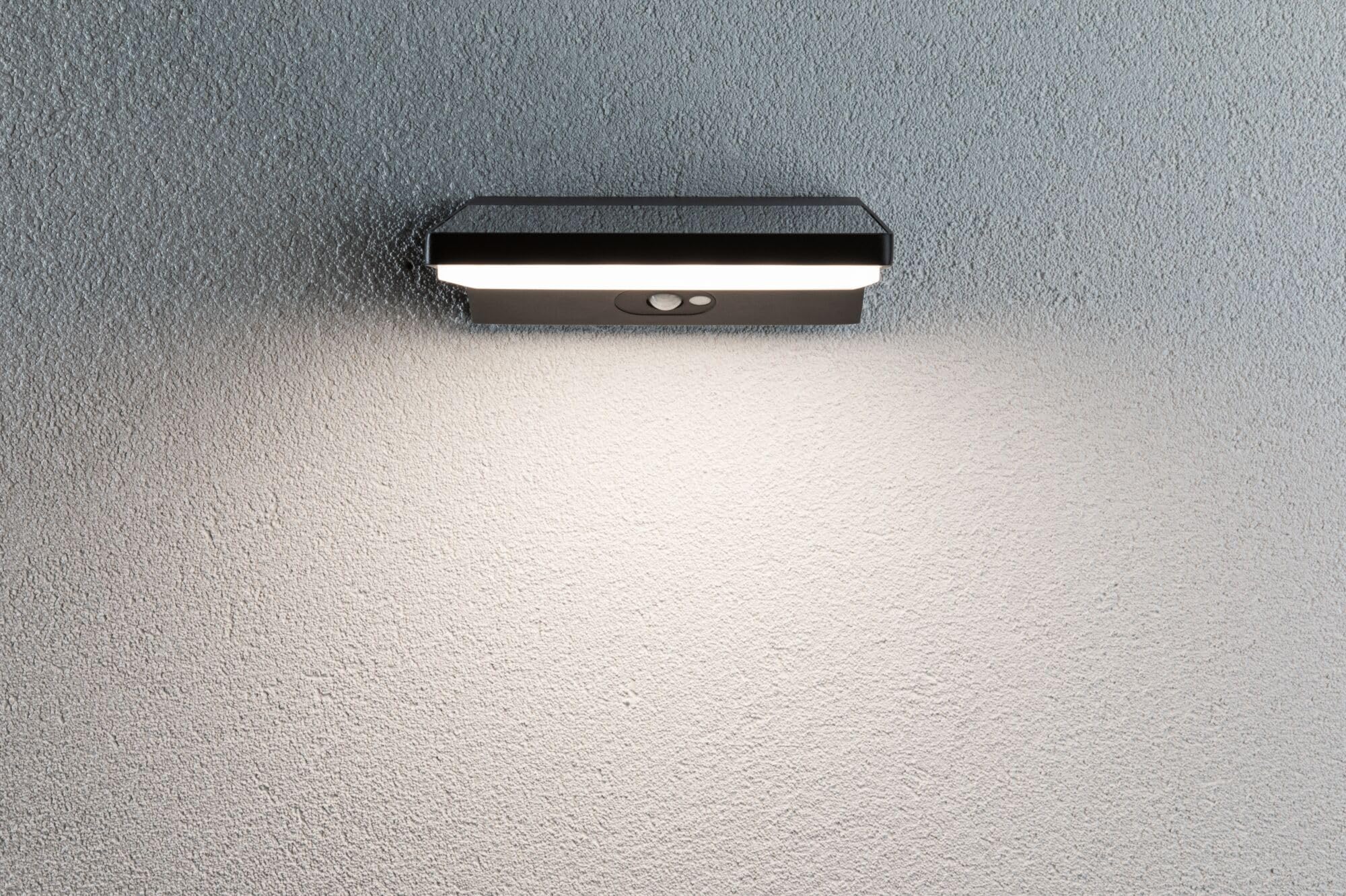 Paulmann 94334 Solar Außenwandleuchte Dunkelgrau 5W 3000K