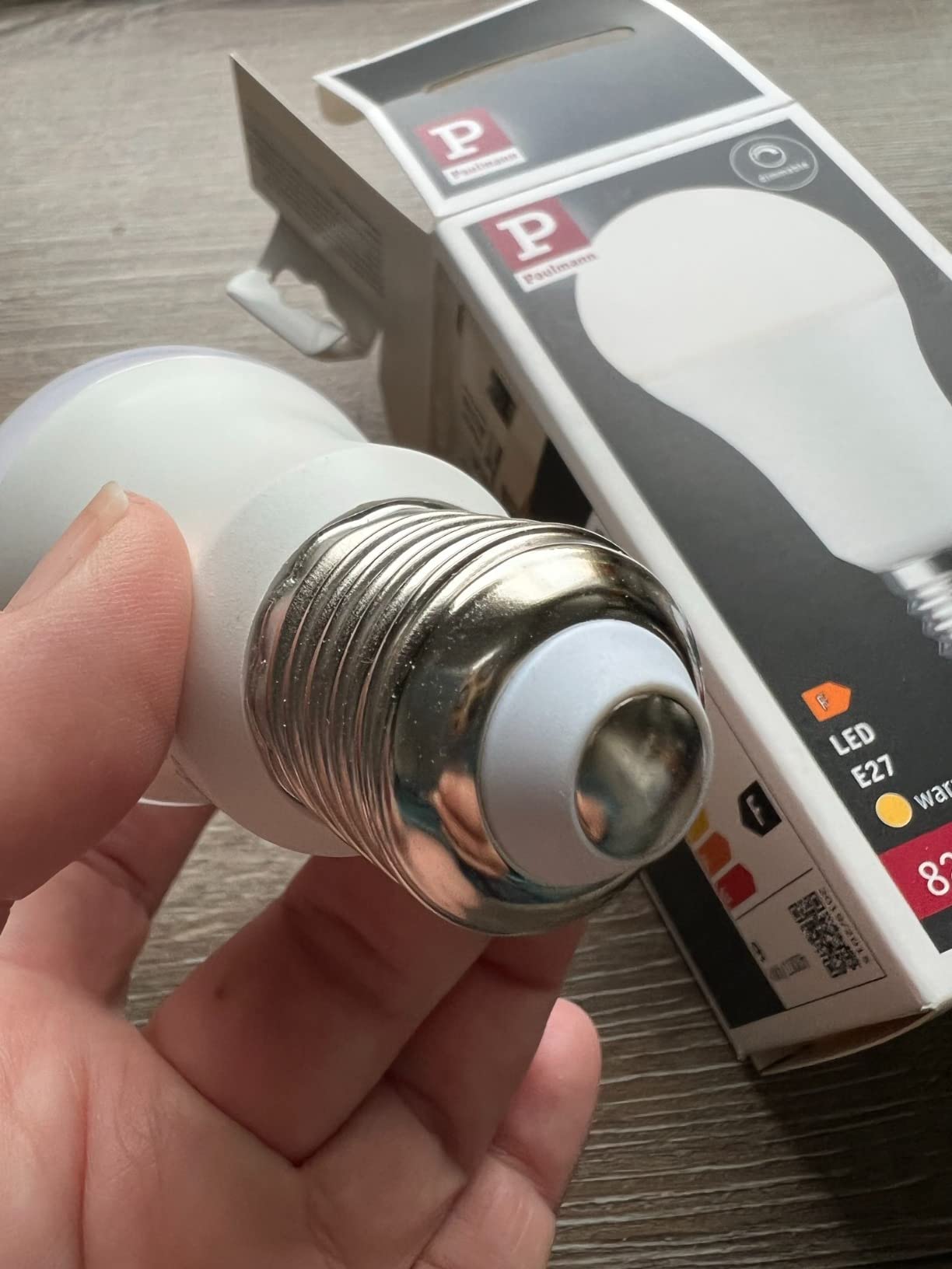 Paulmann LED Zigbee E27 9W 820lm 2700K Matt dimmbar Smart