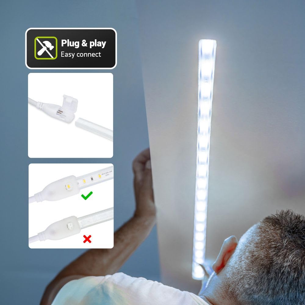 Hoftronic Flex60 LED Streifen 5m 6000K IP65 dimmbar