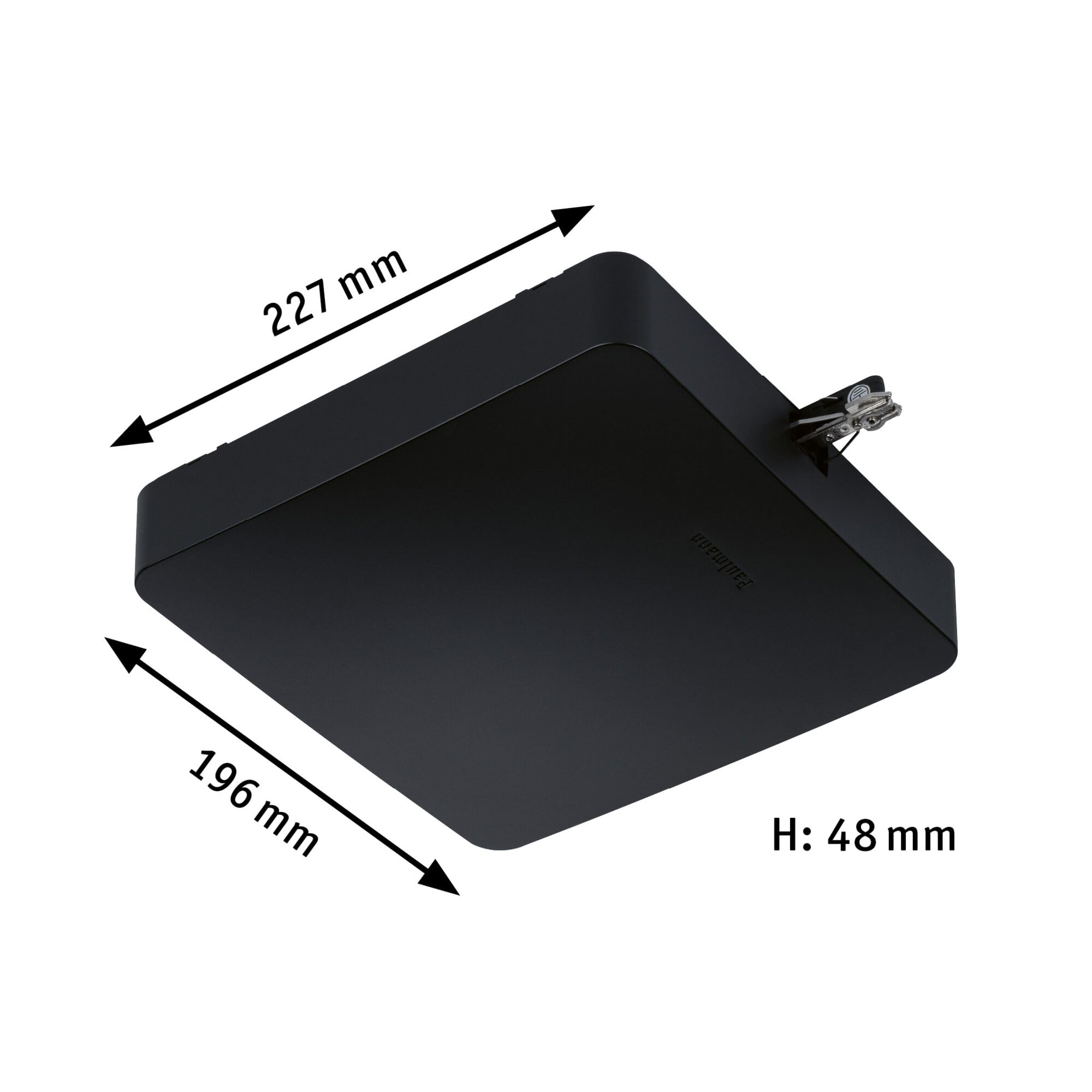 Paulmann URail 96819 Mittelzuführung Zigbee Schwarz