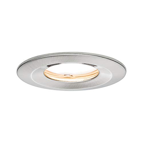 Paulmann Coin Slim EBL Einbaustrahler rund IP65 6,8W dimmbar