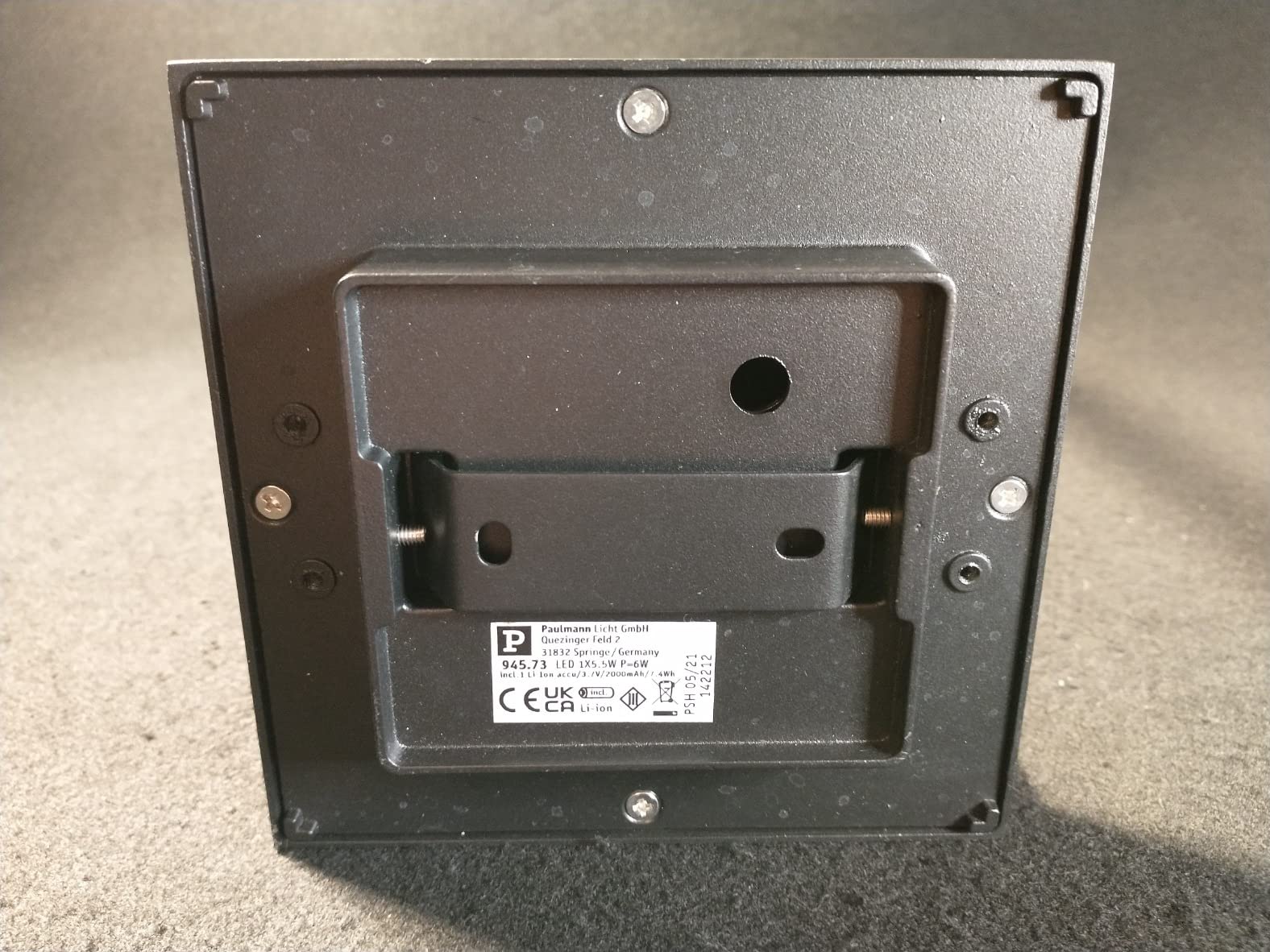 Paulmann Marisol 94573 Solarleuchte Schwarz Bewegungsmelder