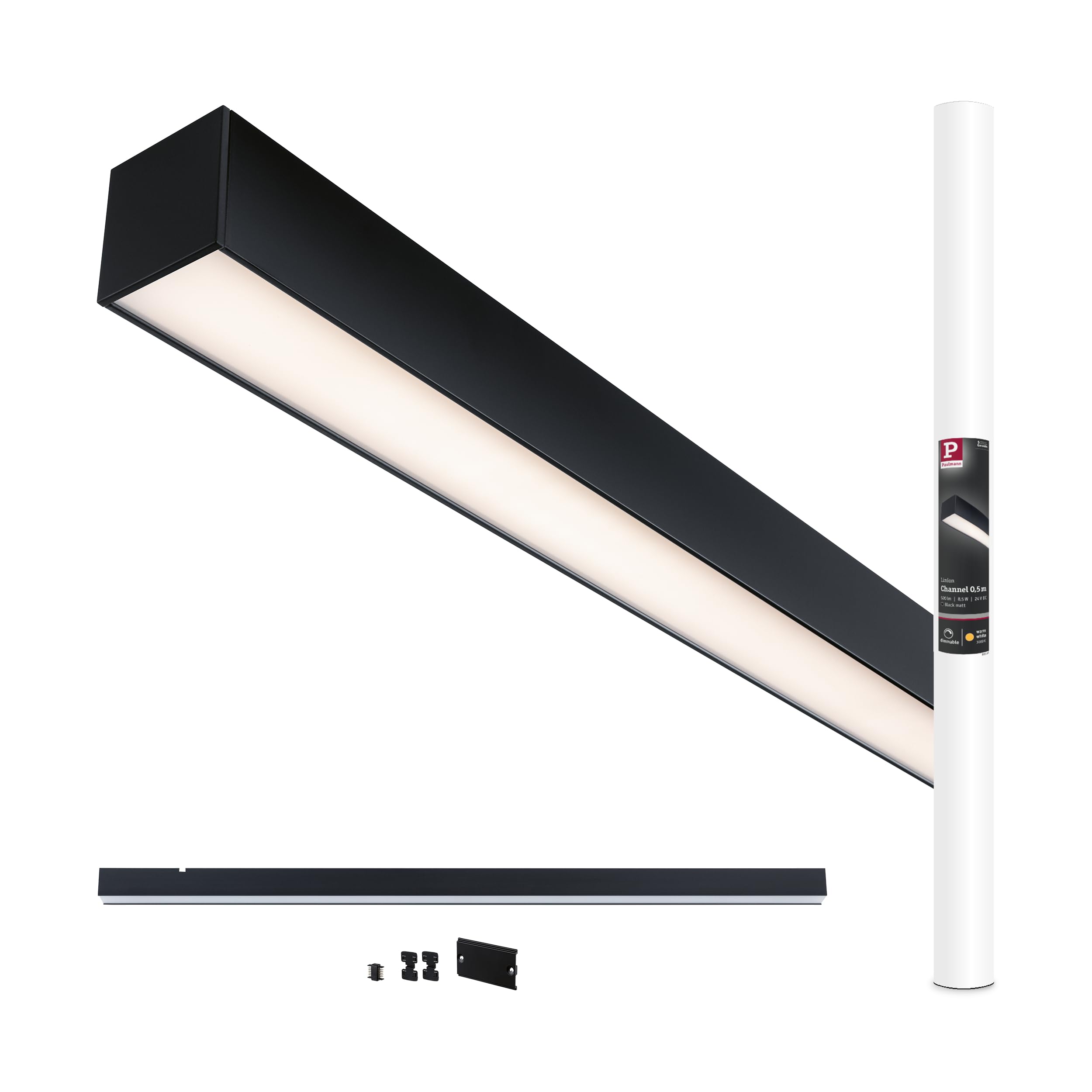Paulmann Linion 98168 Lichtkanal 1m schwarz Zigbee