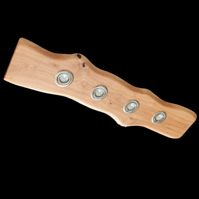 Friesenlicht Liksa Deckenlampe Wildeiche 80cm 3 Spots GU10