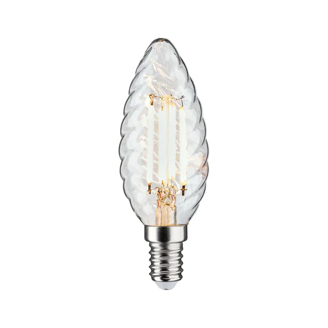 Paulmann 28707 LED Filament Kerze E14 4,7W Klar Warmweiß