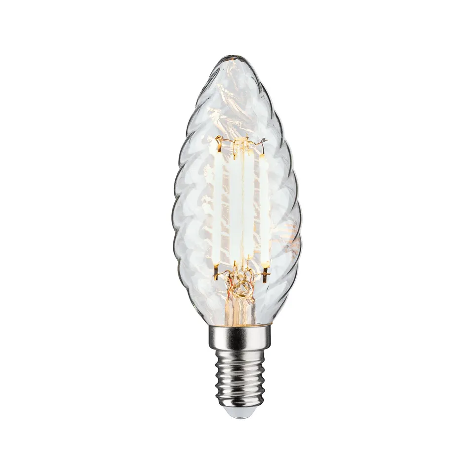 Paulmann 28707 LED Filament Kerze E14 4,7W Klar Warmweiß