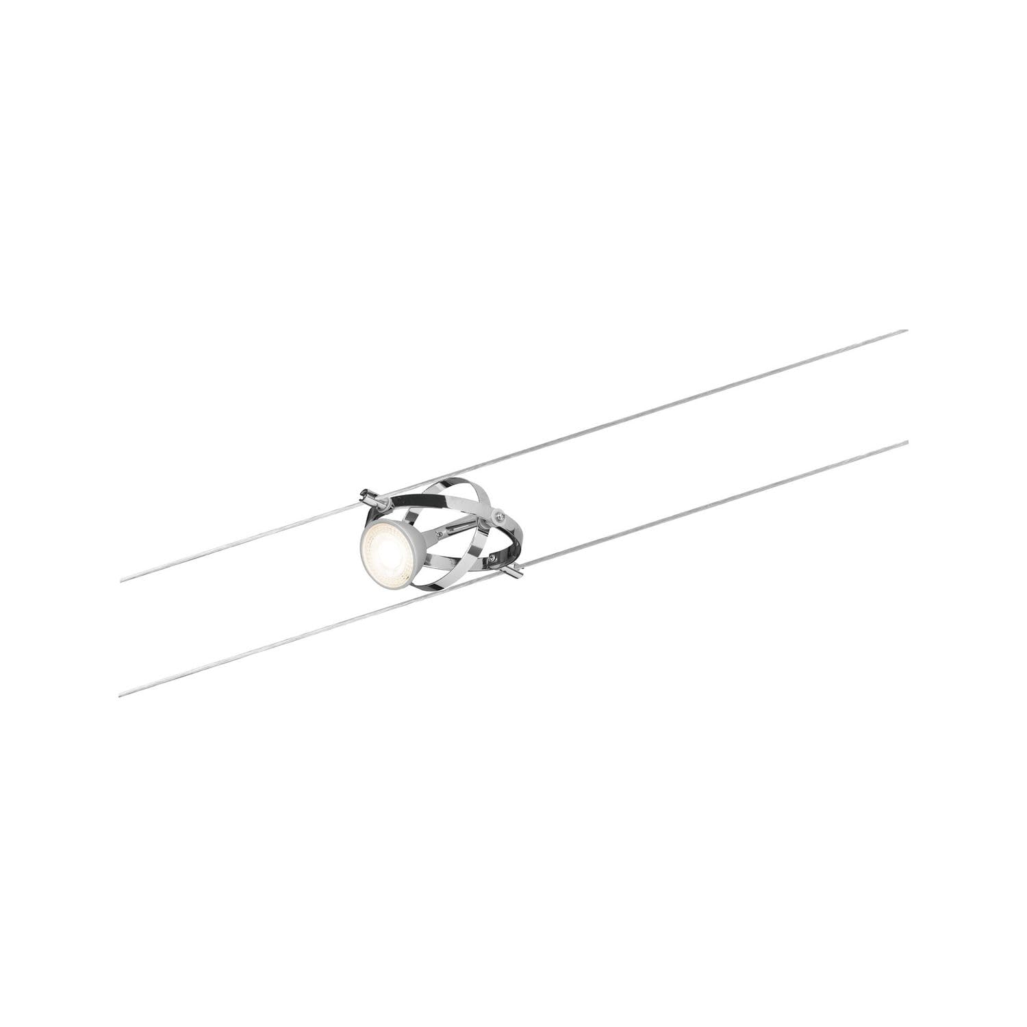 Paulmann Cardan 94153 Seilsystem 8er-Set dimmbar ohne Leuchtmittel