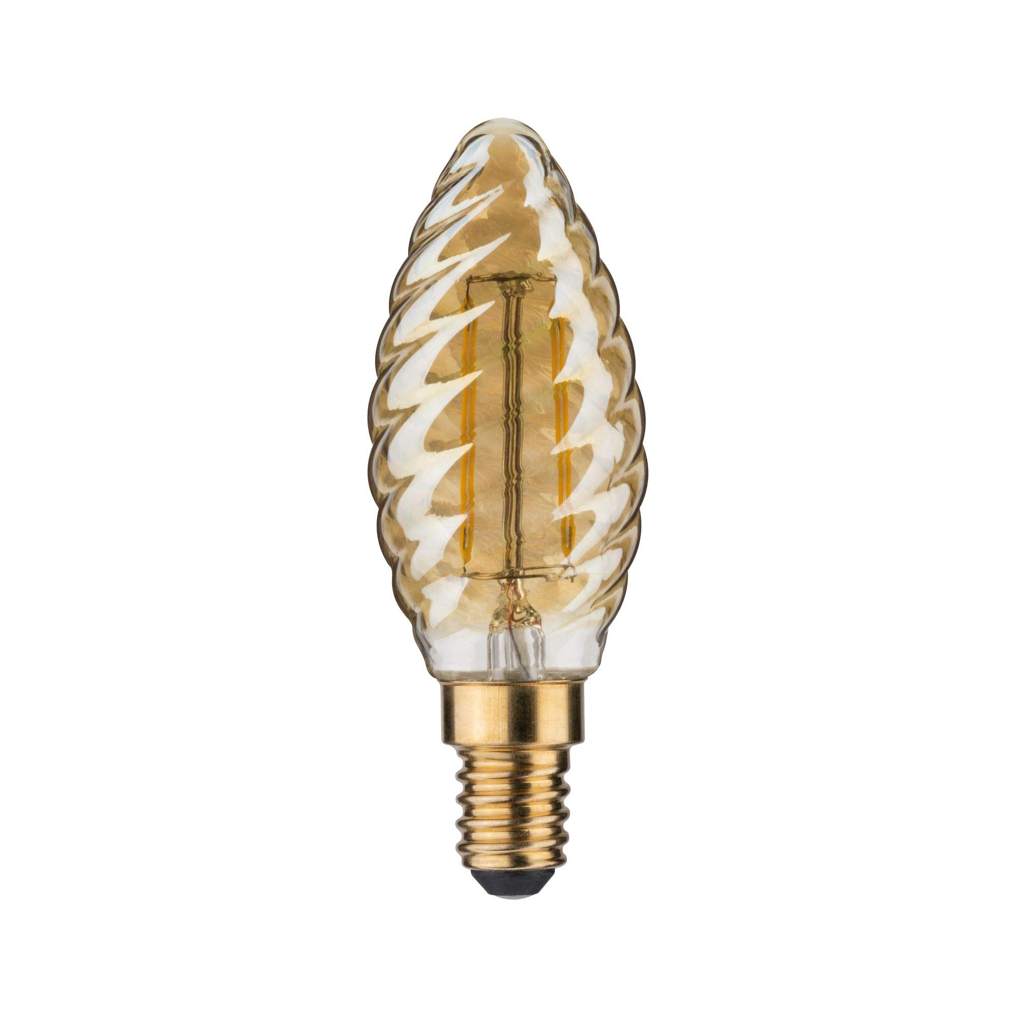 Paulmann 28372 LED Kerze gedreht E14 Warmweiß 2,5W