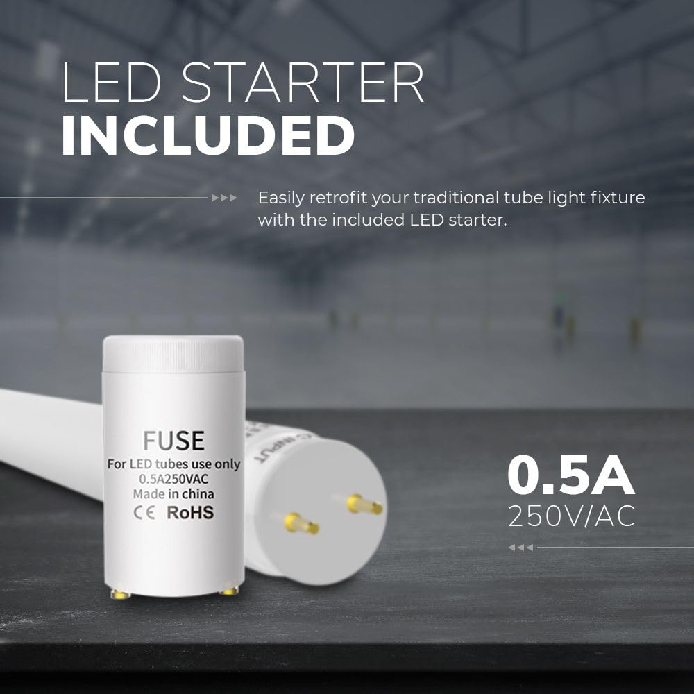 Hoftronic LED Feuchtraumleuchte 150cm 4000K 24W